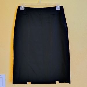 White House Black Market Black Pencil Skirt